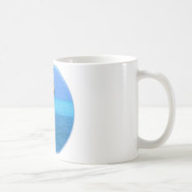Cool Beach Flamingo Coffee Mug