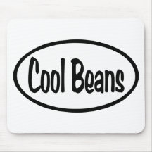 Cool Beans Oval Mousepad