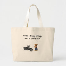 Cool Bear Canvas Bags