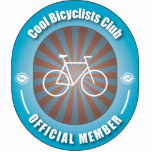 Cool Bicyclists Club Photo Cut Out