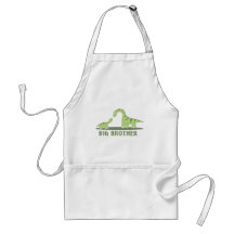 Cool Big Brother Shirt - Dinosaur Theme Apron