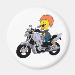 Cool biker magnet