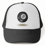Cool Billiard Emblem Mesh Hat