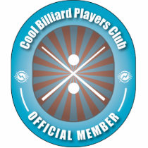 Cool Billiard Players Club Cut Out