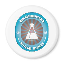 Cool Biologists Club Fridge Magnet