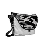 Cool Black Camo Messenger Bags