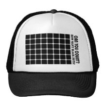 cool black dots Hat