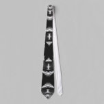 Cool black & white digital art ties