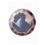 Cool Blue And Red Dragon Gem