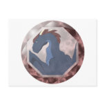Cool Blue And Red Dragon Gem