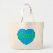 Cool Blue Heart Bag
