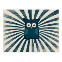 Cool Blue Owl postcards
