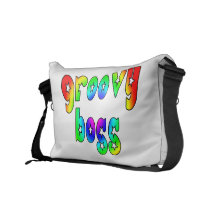 Cool Bosses Office Christmas Parties : Groovy Boss Messenger Bag