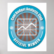 Cool Budget Analysts Club Print