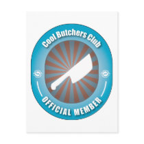Cool Butchers Club Post Card