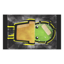 Cool Cactus Rectangular Sticker