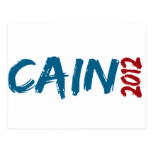 Cool Cain President 2012 Postcard