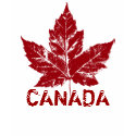 Cool Canada T-shirt Retro Maple Leaf Souvenir