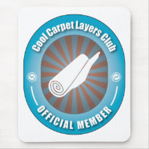 Cool Carpet Layers Club Mouse Pad