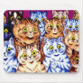 Cool Cats by Louis Wain Mouse Pad