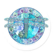Cool Celtic Dragonfly