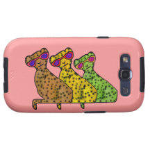 Cool Cheetah Cats Samsung Galaxy Vibe Case