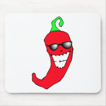 Cool Chili Pepper Mouse Pads