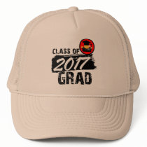 Cool Class of 2017 Grad Trucker Hats