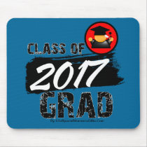 Cool Class of 2017 Grad Mouse Pad