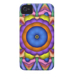 Cool colourful abstract iPhone 4 case