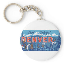 Cool Colourful Denver Key Chain