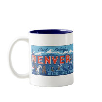 Cool Colourful Denver Coffee Mug