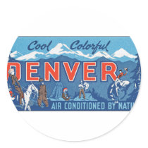 Cool Colourful Denver Sticker