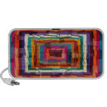 Cool colourful modern cubism speakers