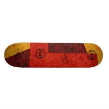 cool colours custom skateboard