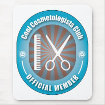 Cool Cosmetologists Club Mouse Pad