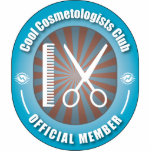 Cool Cosmetologists Club Cut Out