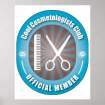 Cool Cosmetologists Club Print