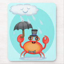 Cool Crab Mouse Pad