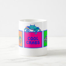 Cool Crabs Coffee Mugs