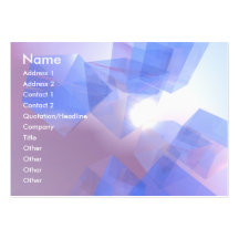 Cool Cubes - Chubby Business Card Template