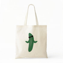 Cool Cucumber Tote Bags