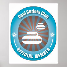 Cool Curlers Club Print