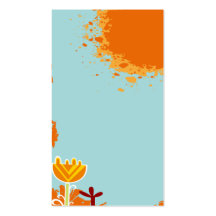 cool cute colourful business card template