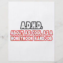 Cool d'A.D.H.D… pas Tract Customisé