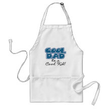 Cool Dad to a Cool Kid Tshirts and Gifts Apron