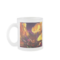Cool Dark Purple Calla Lilies Mug