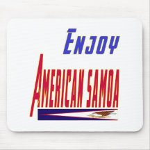 Cool Designs For American Samoa Mousepad