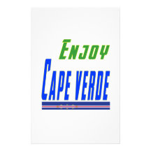 Cool Designs For Cape Verde Custom Stationery