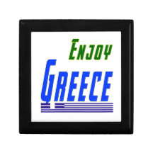 Cool Designs For Greece Keepsake Box
